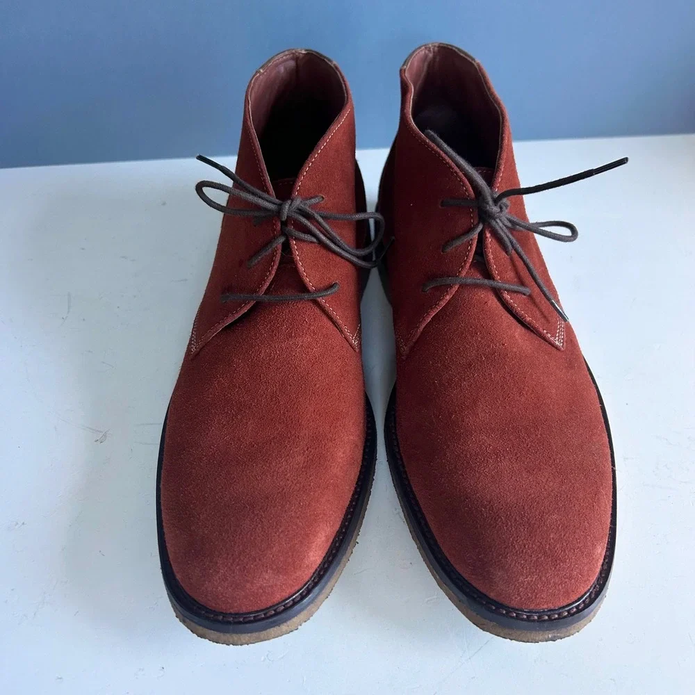 Johnston Murphy‎ Men's Chukka Boots Size 11.5 Brown Suede Desert